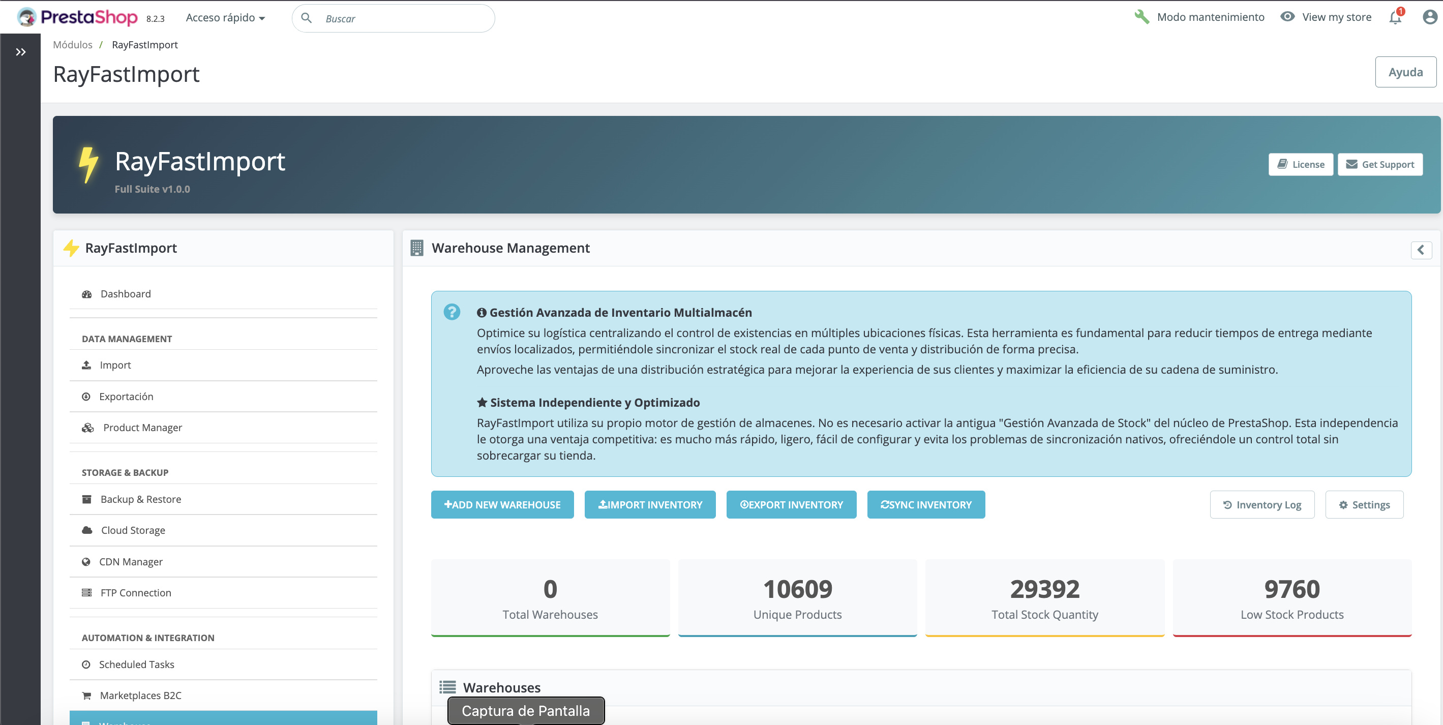 Warehouse Management
